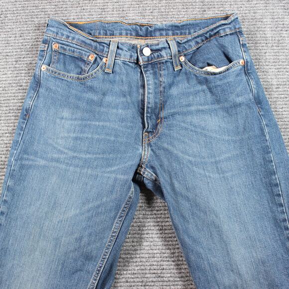 Levi’s Jeans Mens 32x34 Blue 511 Slim Stretch Medium Wash - Picture 3 of 11